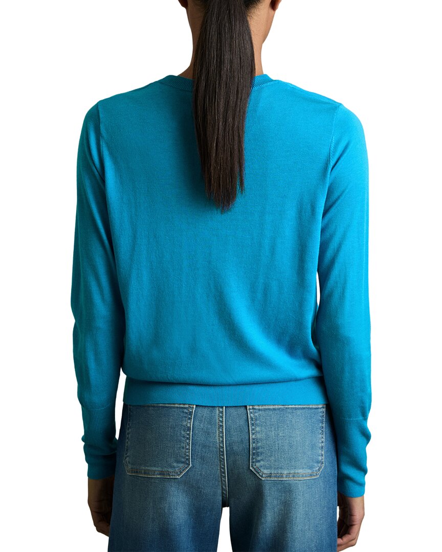 Reiss Wendy Crew Neck Silk & Cashmere-Blend Sweater