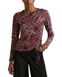 Reiss Riyo Printed Top