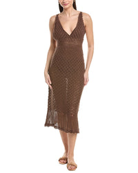 Helen Jon Claudia Crochet Midi Dress