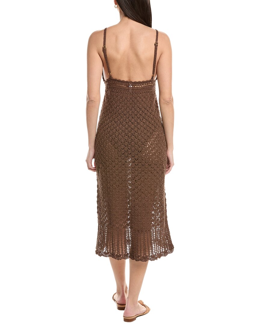 Helen Jon Claudia Crochet Midi Dress
