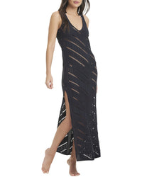 Red Carter Core Coverup Long Tank Dress