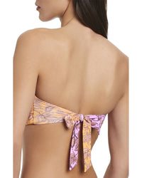 Red Carter At First Glance Bandeau Top