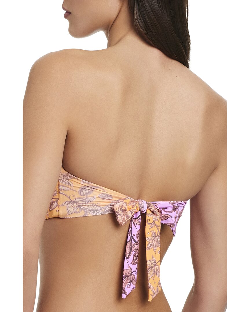 Red Carter At First Glance Bandeau Top