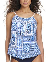 Beyond Control Swimwear Sea Life High Neck Tankini
