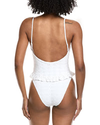 Amanda Uprichard Dove One-Piece