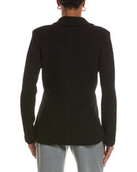 St. John St. John Tuxedo Textured Jacket