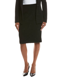 St. John St. John Tuxedo Stripe Pencil Skirt