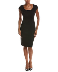 St. John St. John Slim Fit Midi Dress