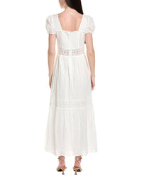 Seraphina Embroidered Midi Dress