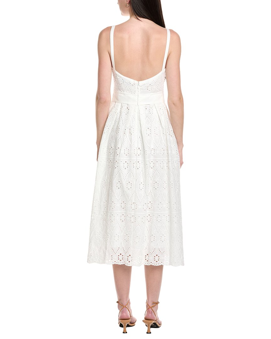 Seraphina Embroidered Midi Dress