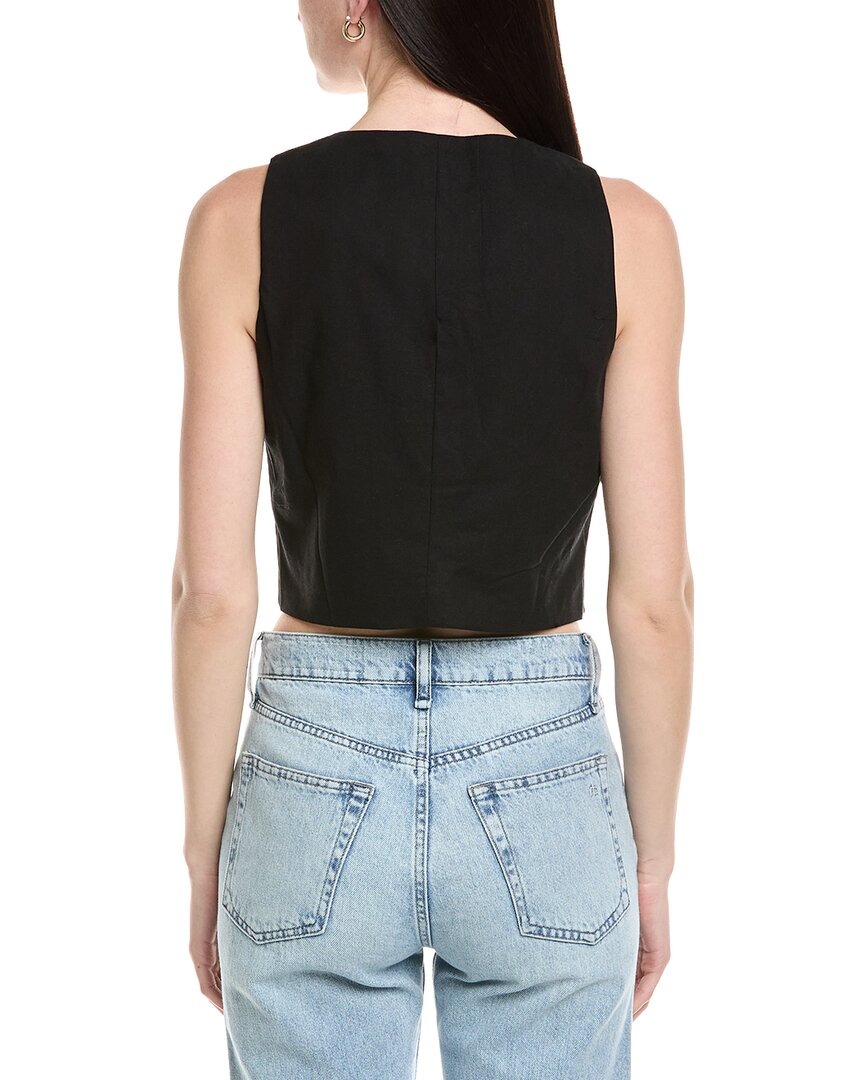 Seraphina Linen-Blend Vest