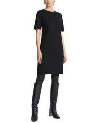 Lafayette 148 New York Short Sleeve Knit Dress