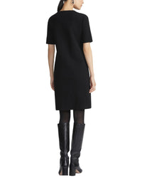 Lafayette 148 New York Short Sleeve Knit Dress