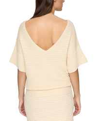Lafayette 148 New York Ottoman Stitch Sweater