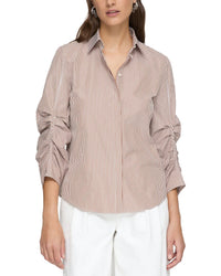 Lafayette 148 New York Ruched Shirt