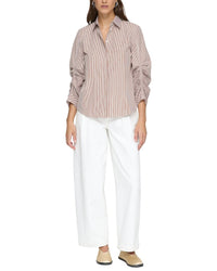 Lafayette 148 New York Ruched Shirt