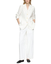 Lafayette 148 New York Patch Pocket Single Breasted Blazer