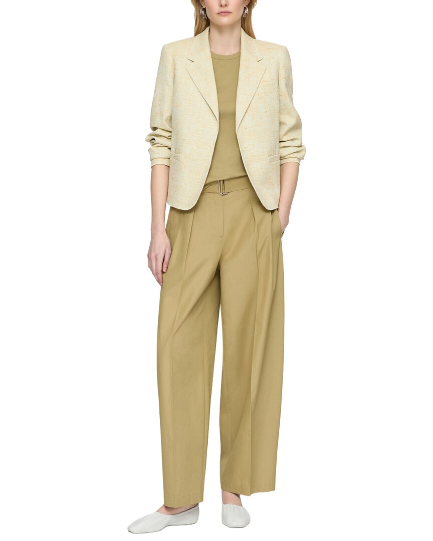 Lafayette 148 New York Cropped Boyfriend Blazer