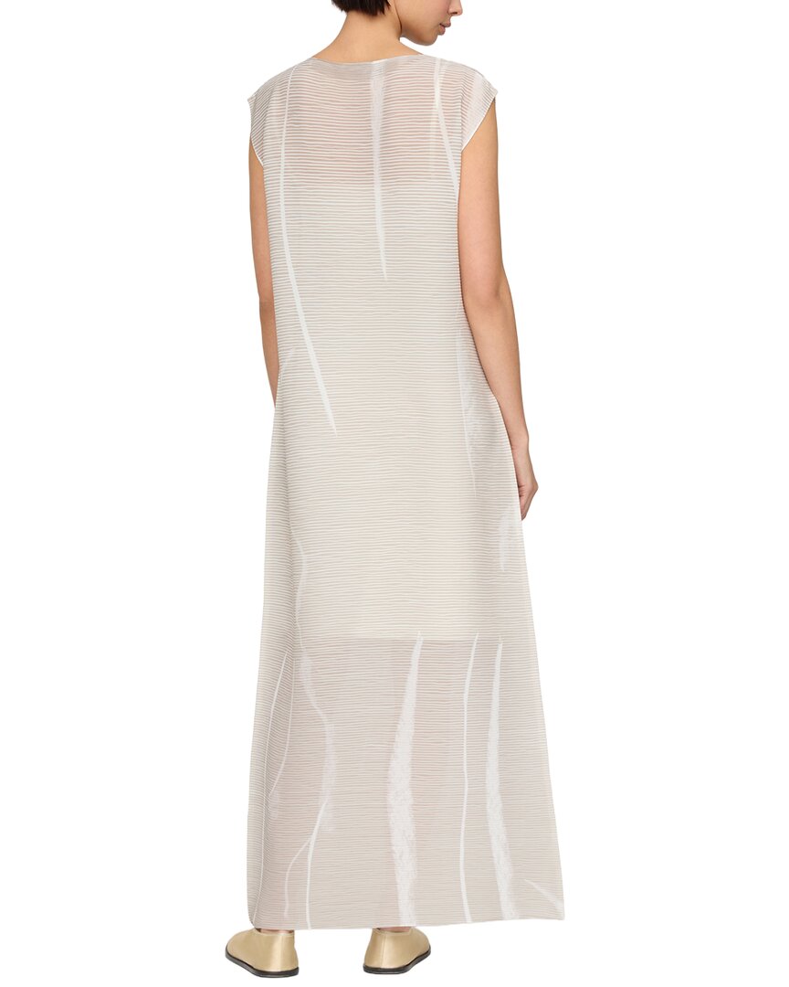 Lafayette 148 New York Printed Plisse Maxi Dress