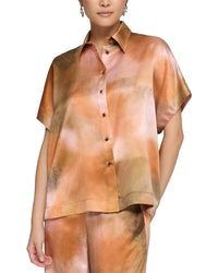 Lafayette 148 New York Dolman Sleeve Oversized Blouse