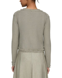 Lafayette 148 New York Textured Stitch Cropped Jacket
