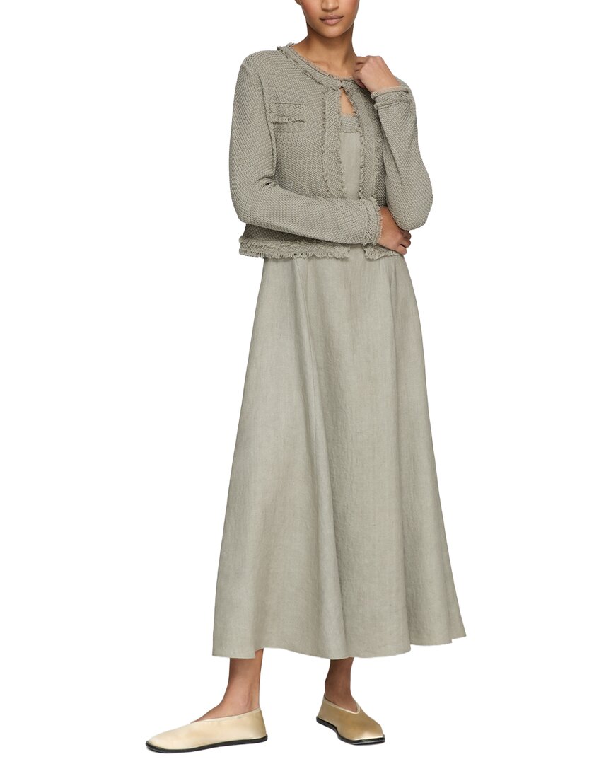 Lafayette 148 New York Textured Stitch Cropped Jacket