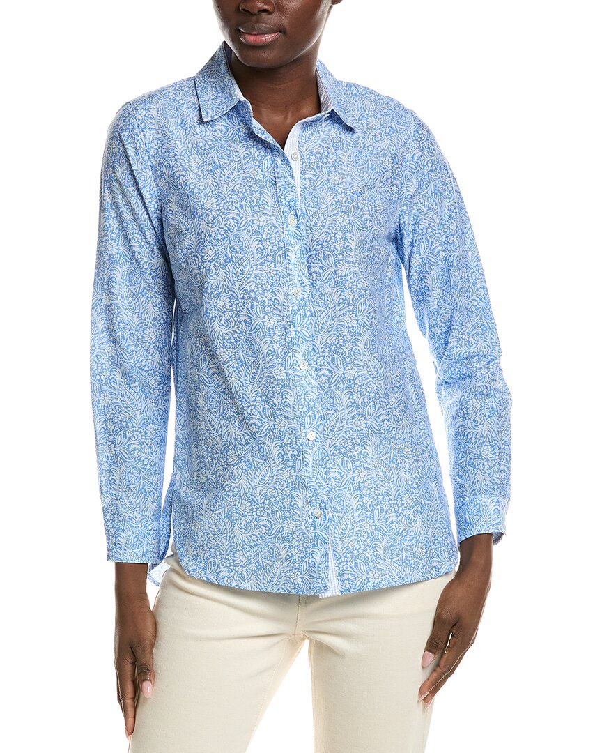 J.Mclaughlin Britt Silk-Blend Blouse