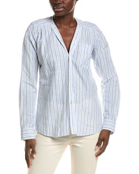 J.Mclaughlin Taylor Linen-Blend Shirt