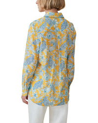 J.Mclaughlin Britt Silk-Blend Blouse