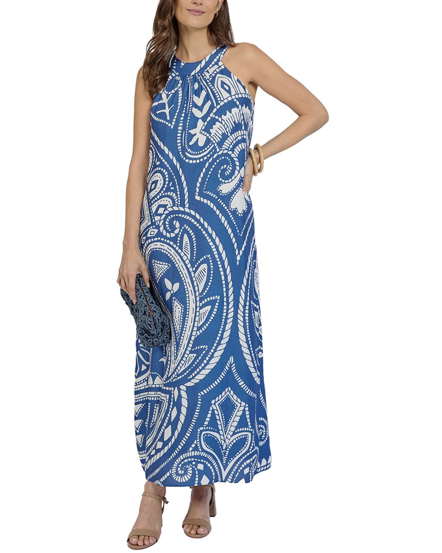 J.Mclaughlin Leda Silk-Blend Dress