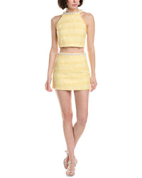 70/21 2Pc Top & Mini Skirt Set