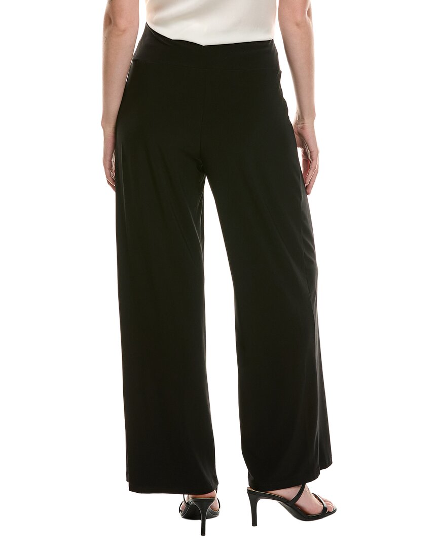 Anne Klein Petite High-Rise Pull-On Release Pleat Palazzo Pant