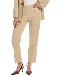 Anne Klein Petite Pull On Hollywood Waist Straight Ankle Pant