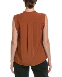 Anne Klein Petite Button Front Shirt