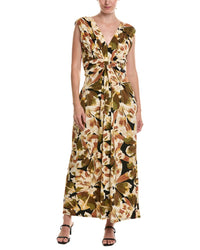 Anne Klein Petite Twist Front Maxi Dress