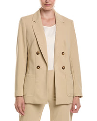 Anne Klein Faux Double Breasted Jacket