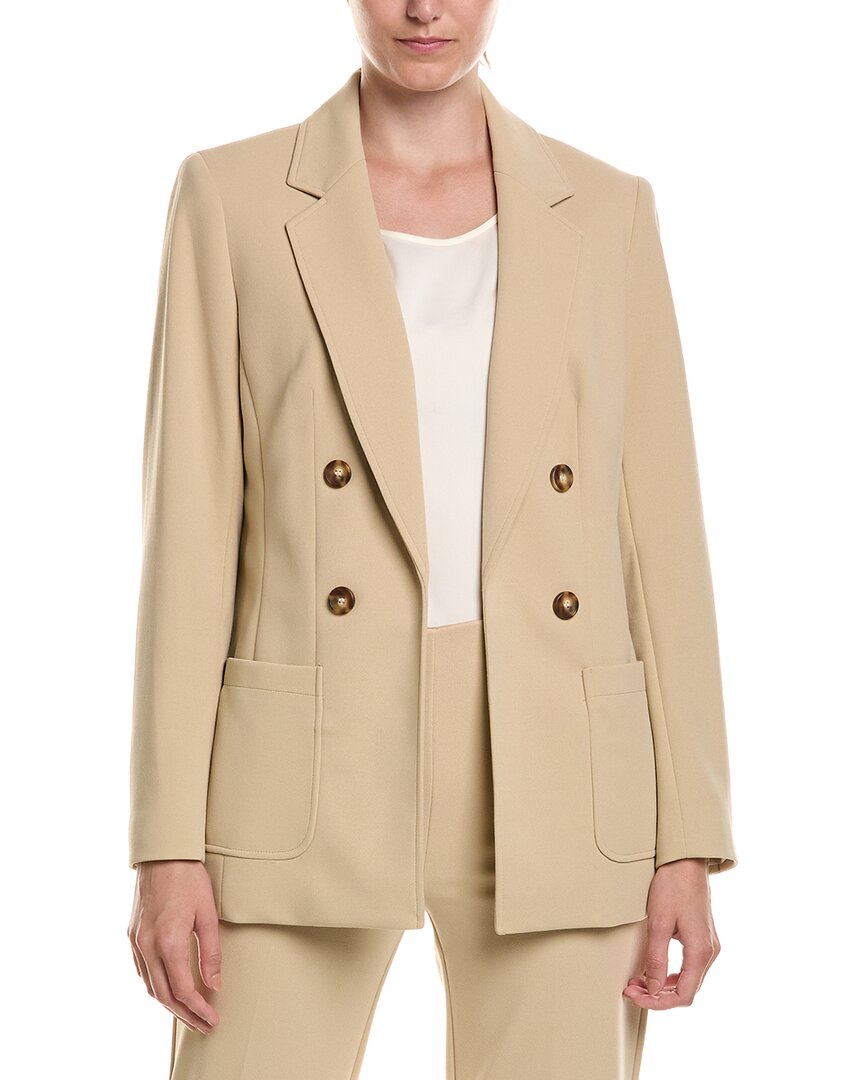 Anne Klein Faux Double Breasted Jacket