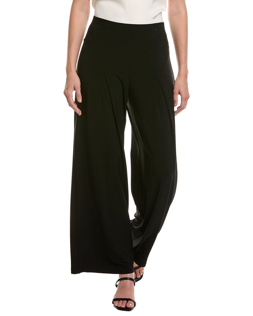 Anne Klein High-Rise Pull-On Release Pleat Palazzo Pant