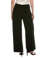 Anne Klein High-Rise Pull-On Release Pleat Palazzo Pant