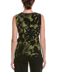 Anne Klein Printed Wrap Top