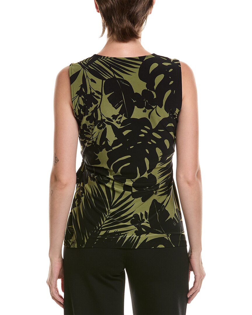 Anne Klein Printed Wrap Top