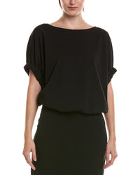 Anne Klein Elastic Sleeve Dolman T-Shirt
