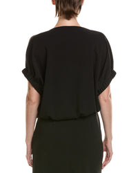 Anne Klein Elastic Sleeve Dolman T-Shirt