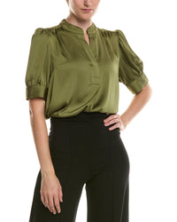 Anne Klein Y Neck Top