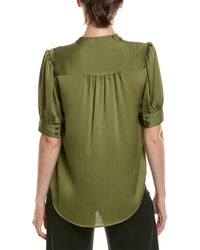 Anne Klein Y Neck Top