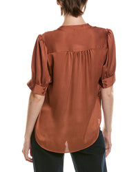 Anne Klein Y Neck Top