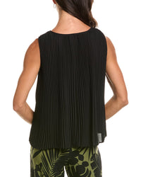 Anne Klein Anne Klein Pleated Halter Neck Cami