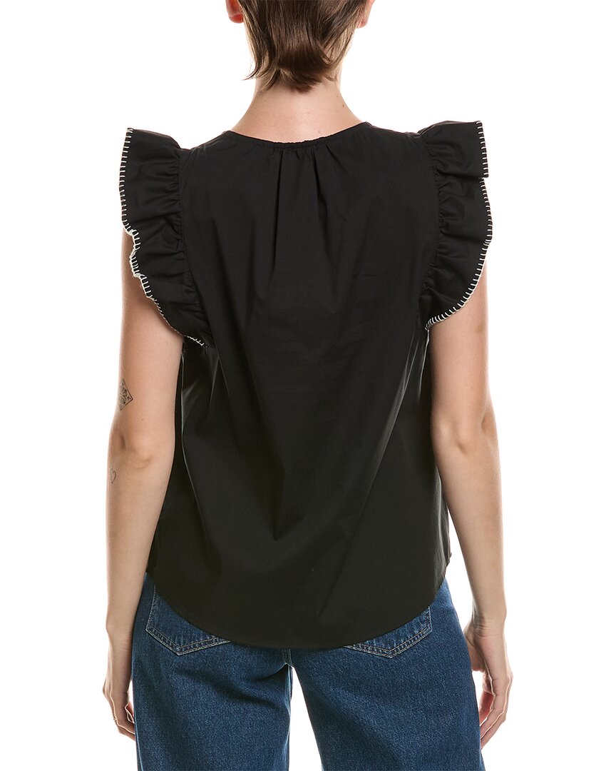 Anne Klein Anne Klein Flutter Sleeve Top