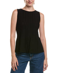 Anne Klein Bateau Peplum Tank