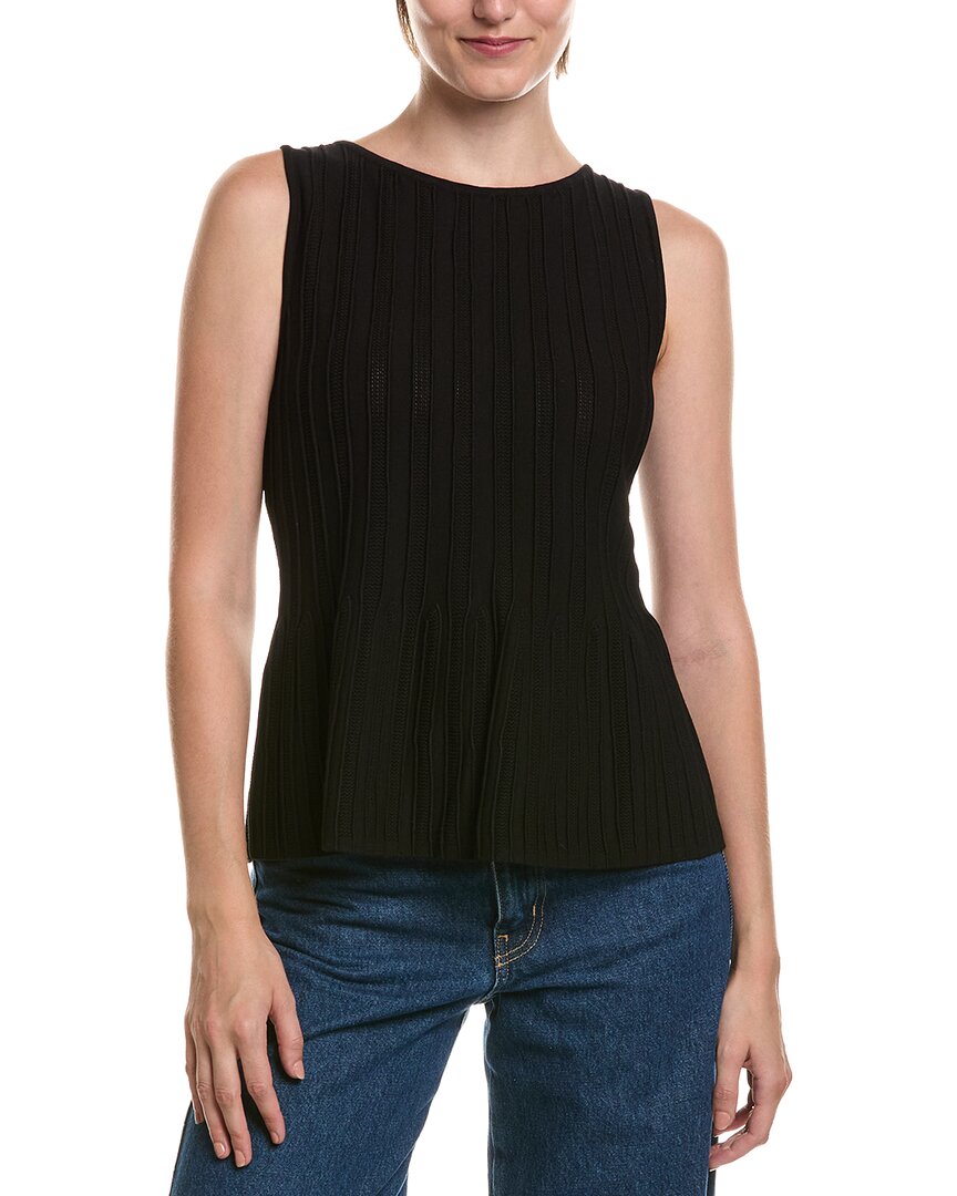 Anne Klein Bateau Peplum Tank